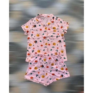 Bộ pijama bé gái Kanifa 100% cotton siêu đẹp