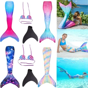 Set đồ bơi nàng tiên cá 3 món dành cho bé gái