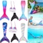 Set đồ bơi nàng tiên cá 3 món dành cho bé gái