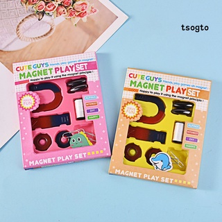 Tsogto set 10 Nam Châm Đồ Chơi Giáo Dục Chống Mài Mòn Dễ Sử Dụng Cho Bé