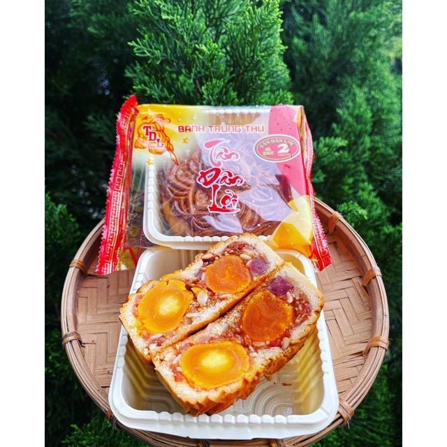 [Bánh Mới] Nhân Gà quay , Xá xíu,.. Bánh Trung Thu TÂN DÂN LỢI 200g
