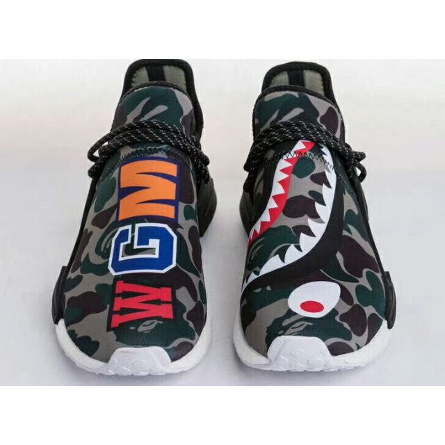 Nmd human wrestling race x bape