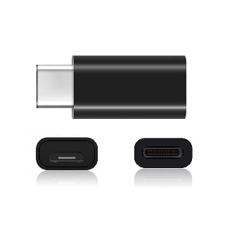 đầu chuyển cổng micro usb sang cổng type C - sạc chuyển micro usb sang type C nhỏ gọn tiện lợi
