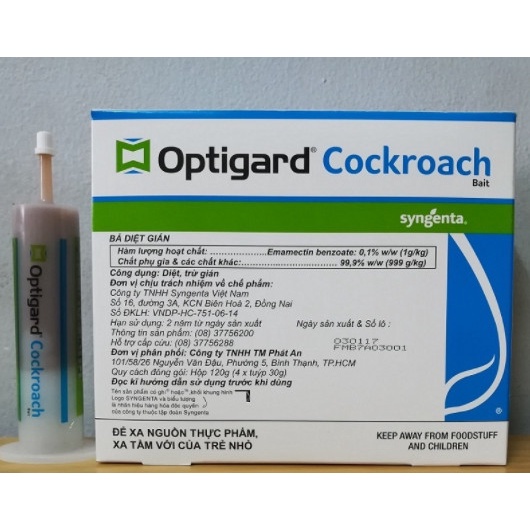 Thuốc diệt gián Optigard Cockroach Bait tuýp 30g | Shopee Việt Nam