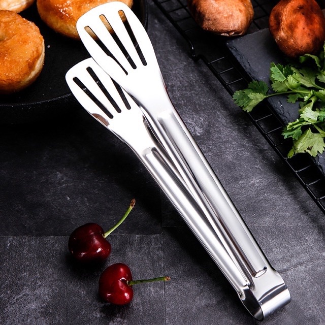 Kẹp gắp thức ăn cao cấp Inox - SUS 304