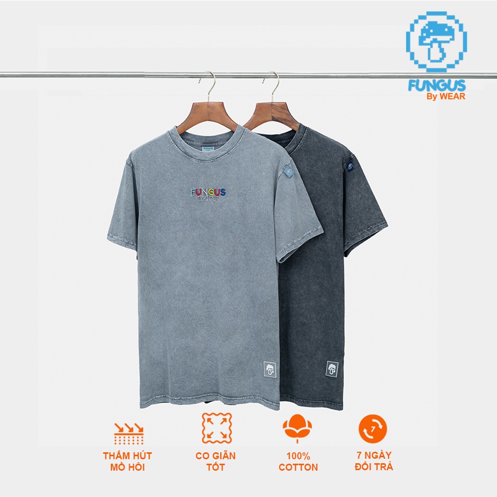 Áo Thun Fungus Rainbow Original Wash Tee F136868W mặt trước