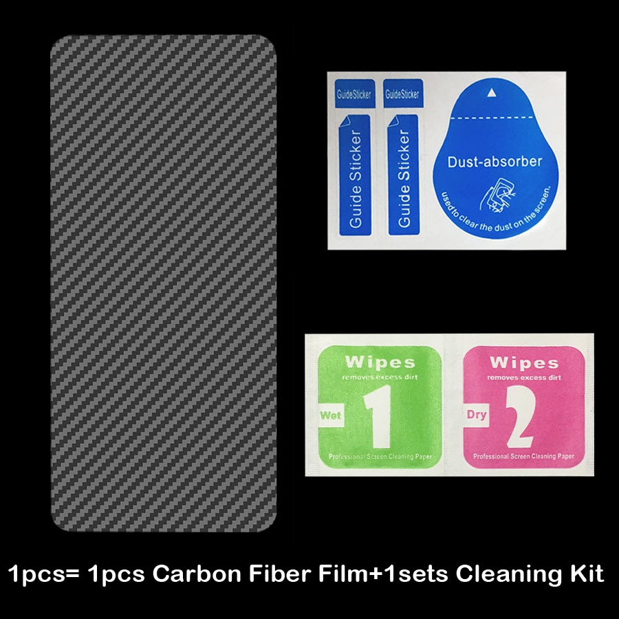 2 Chiếc 3D Samsung Galaxy A10 A20 A30 A50 A70 A7 A8 A9 2018 S8 S9 S10 Plus Phim Mặt Sau Bằng Sợi Carbon Mềm