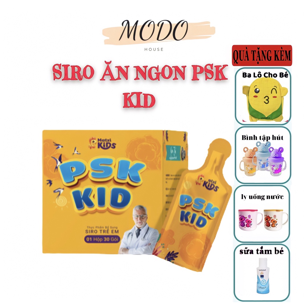 🆗.(Đã bán 936) Siro Ăn Ngon PSK KID - MAXICORP Hỗ Trợ Bé Ăn Ngon Ngủ Giỏi Tăng Cân Đều, Sức Đề Kháng Tốt, Cải ThiệnTáo Bón