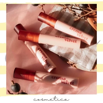 Son kem Etude House Crema Velvet Tint màu 1 Berry Crumble