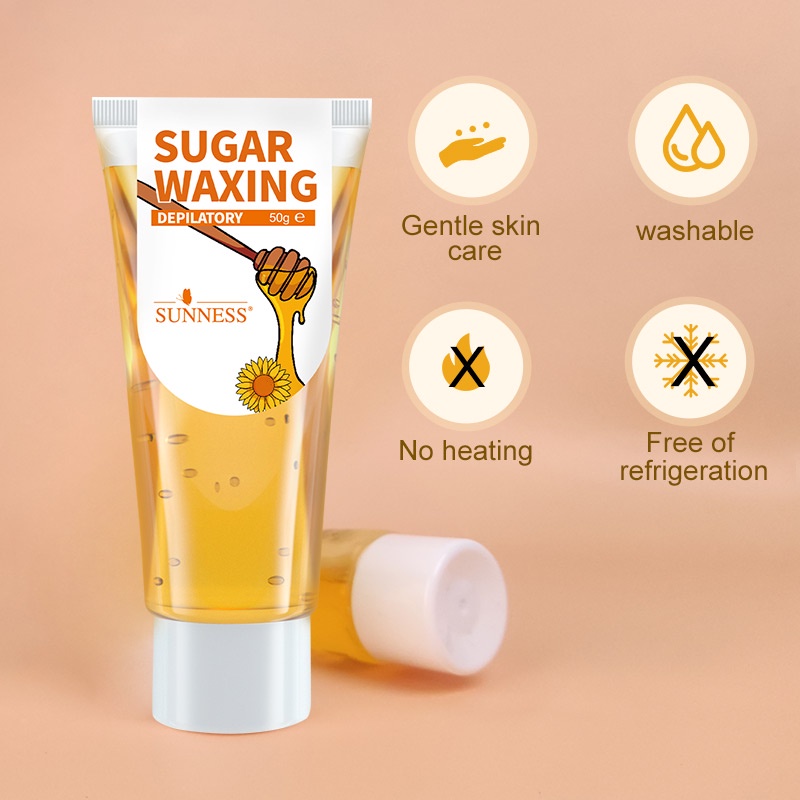 Ảnh SUENNESS Bộ sáp tẩy lông + tặng 2 que + 3 miếng giấy tẩy lông 50G 3