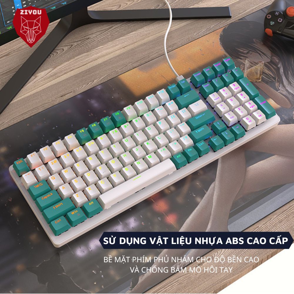 Bàn phím ZIYOU K3 Luxury cho văn phòng