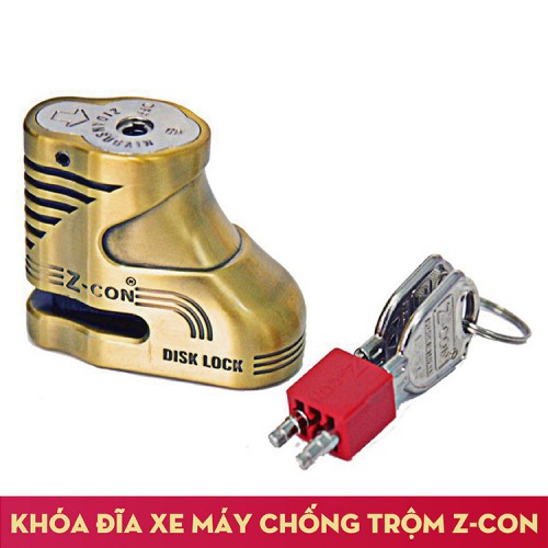 KHÓA ĐĨA XE MÁY ZCON - VEISON ( HÀNG LOẠI 1 ) | Shopee Việt Nam