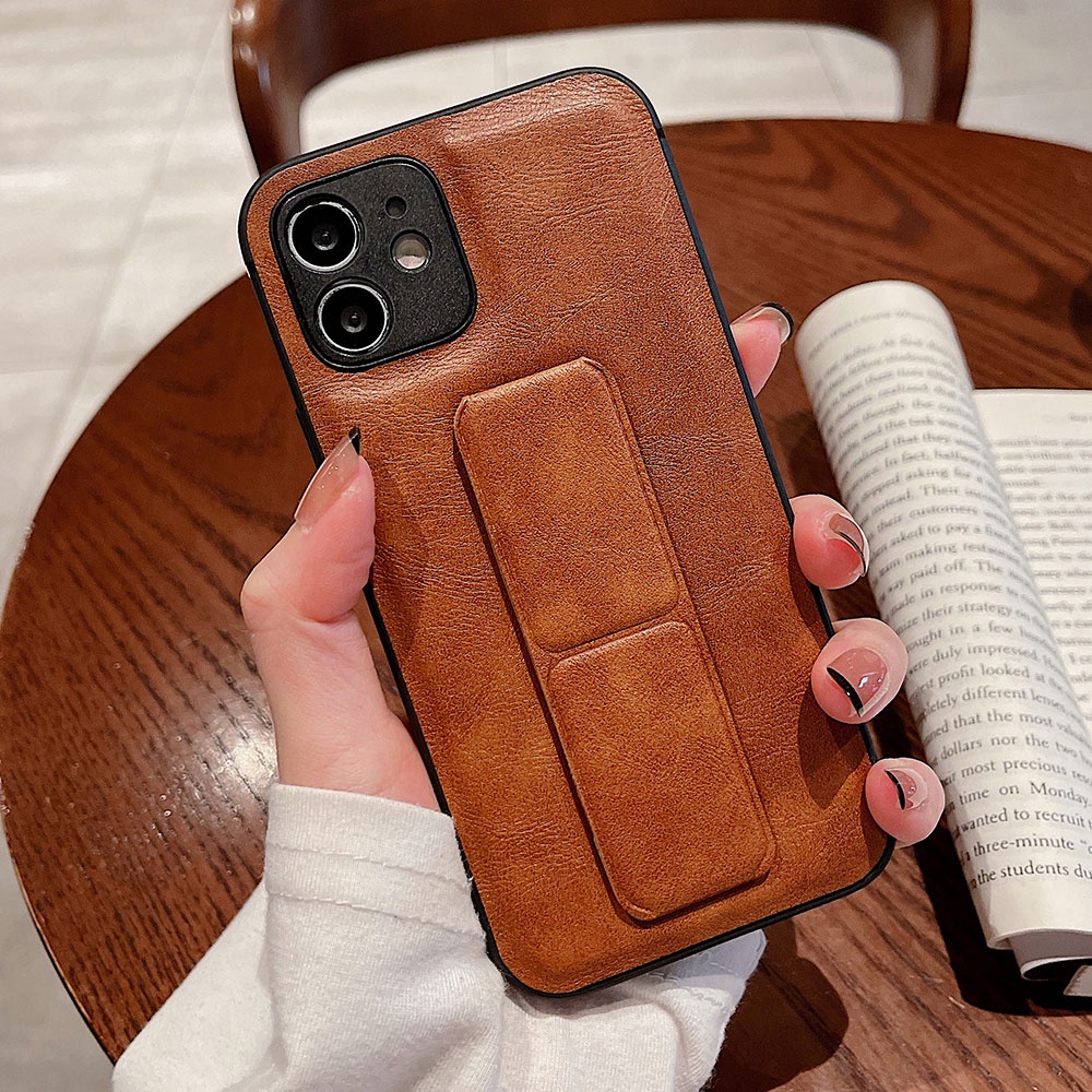 Ốp Điện Thoại Da PU Có Dây Đeo Từ Tính Cho iphone 13 Pro max 12 Pro 11 Pro max X Xs max XR 7 8 plus