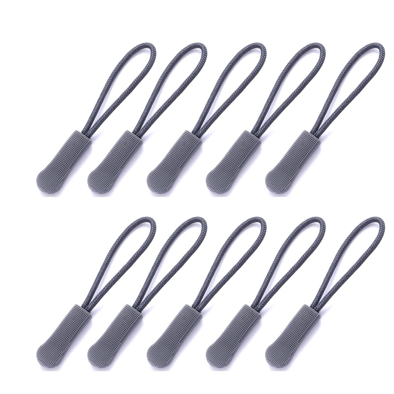 10pcs  Pull Puller End Fit Rope Tag Replacement Clip Broken Buckle Fixer
