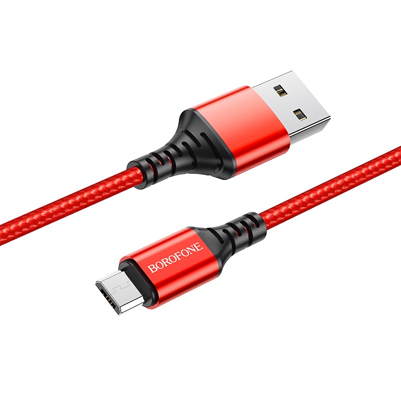 Cáp Sạc Type C, Micro USB Dây Dù Borofone BX54 1m Chính Hãng | Shopee ...