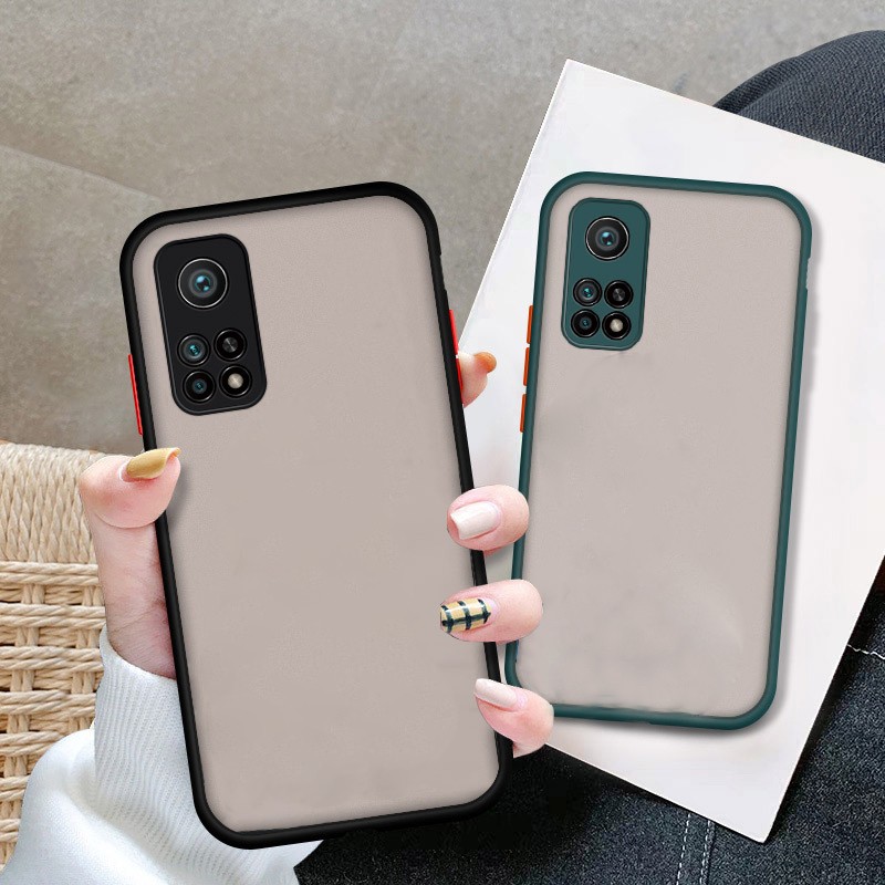 Ốp điện thoại nhám chống sốc cho Xiaomi Mi 10T Pro 5G