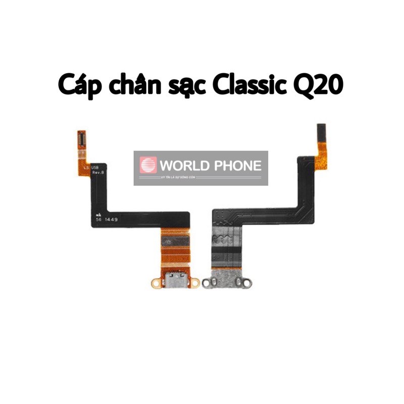 Cáp chân sạc BlackBerry Classic Q20, linh kiện chính hãng 100% | Shopee ...