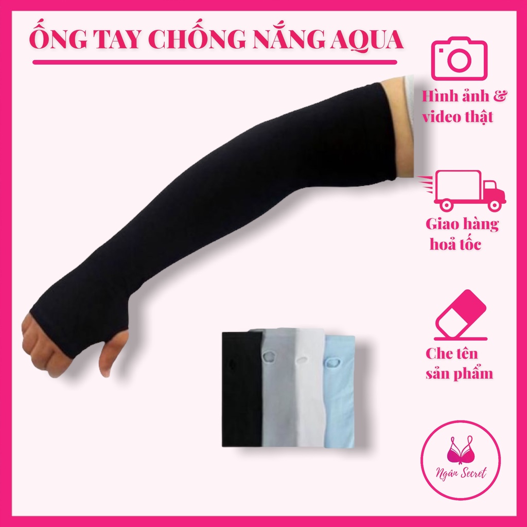 Ống Tay Chống Nắng, Găng Tay Chống Nắng Hàn Quốc Aqua - giá sỉ