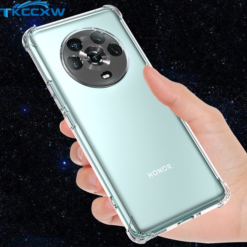 Ốp Điện Thoại Silicon Trong Suốt Chống Sốc Sang Trọng Cho Honor 50 60 SE 50 60 Pro Magic 4 Pro
