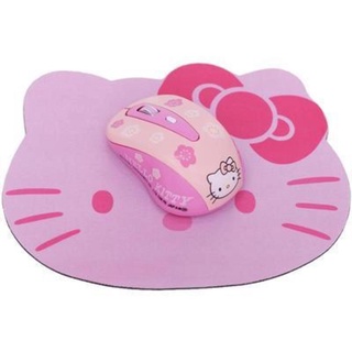 Chuột Quang Không Dây 2.4Ghz Hình Hello Kitty 800 / 1200 / 1600