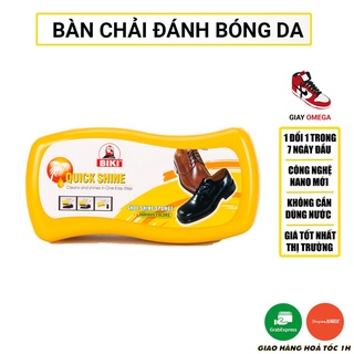 Bàn chải đánh bóng da giày Biki tích hợp dung dịch đánh bóng vệ sinh