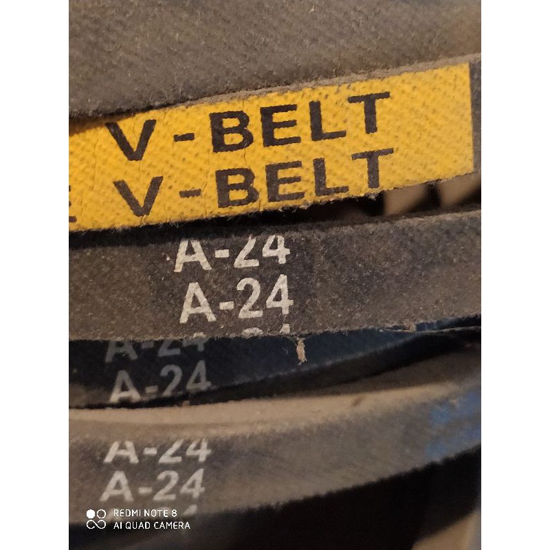 Dây cua roa (dây curoa, dây đai V) trơn bản A đầu 2(A23 - A29) | Shopee ...