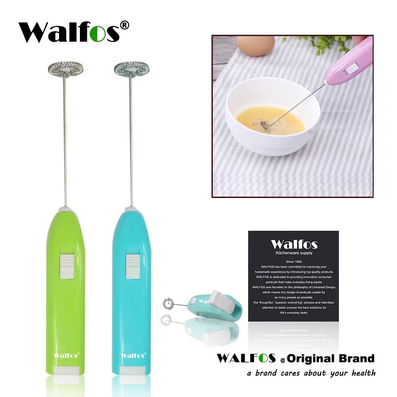 Ảnh Máy đánh trứng WALFOS hoạt động điện cầm tay 7 màu sắc tùy chọn đa năng dành cho nhà bếp 1