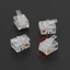 Niki 100 Chiếc RJ12 6P6C Cáp Mô Đun Cho Đầu Kết Nối Điện Thoại Pha Lê Phích Cắm