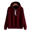 Áo Hoodie Hip-hop Unisex Nam Nữ Áo Chui Đầu Thời Trang Màu Trơn Cho Thanh Thiếu Niên