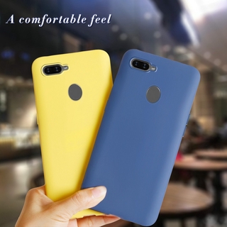 Ốp Điện Thoại Silicone Mềm Màu Trơn Thời Trang Cho Oppo A12 A12 Cph2083 Cph2077 A12 2020 A 12