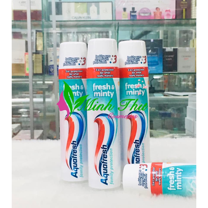 Kem Đánh Răng Aquafresh fresh & minty 100ml dạng ống – Hàng Mỹ chính ...