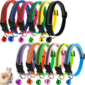 Vòng Cổ Nylon PháT SáNg + Chuông Cho Thú Cưng
