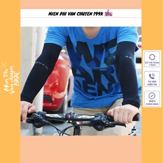 COMBO 2 ĐÔI Găng Tay Chống Nắng, Ống Tay Chống Nắng Aqua XHI 88242