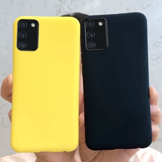 Ốp Lưng Màu Trơn Dễ Thương Đơn Giản Cho Samsung Galaxy A02S Sm-A025F / Ds Sm-A025G / Ds A025 A 02s