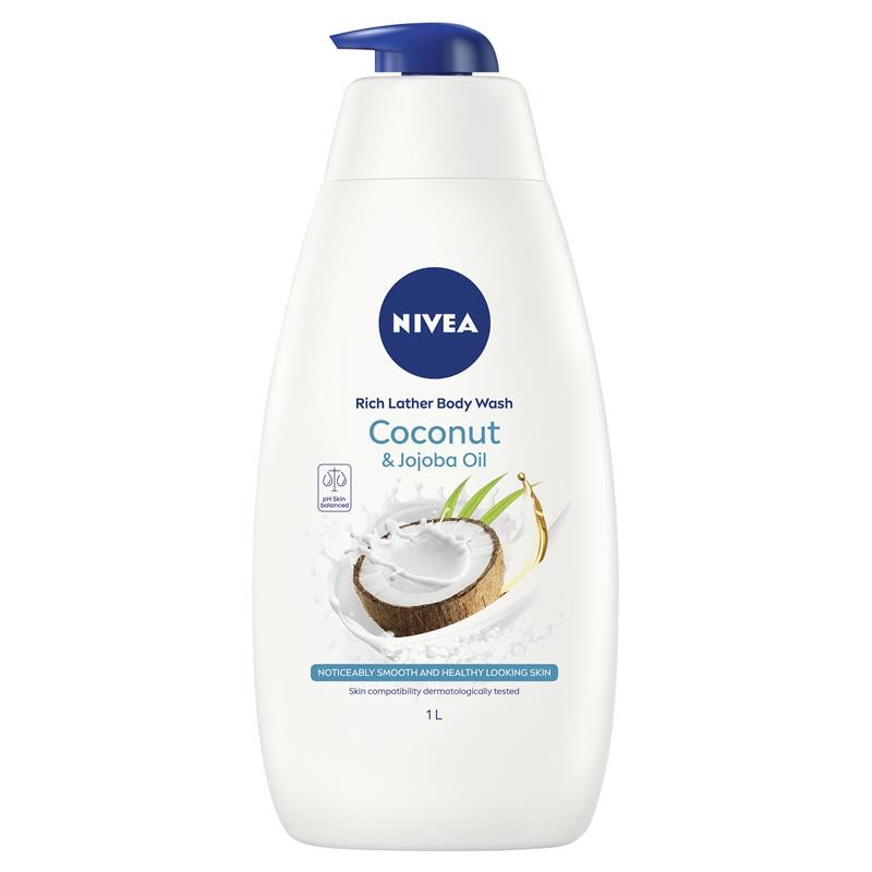 Sữa tắm dưỡng thể Nivea Shower Indulgent Moisture Coconut 1 Lít