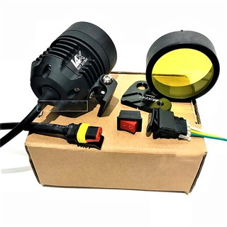 ĐÈN L4X SIÊU SÁNG 45W - TẶNG ĐỦ PHỤ KIỆN NHƯ HÌNH - PHỤ KIỆN XE MÁY