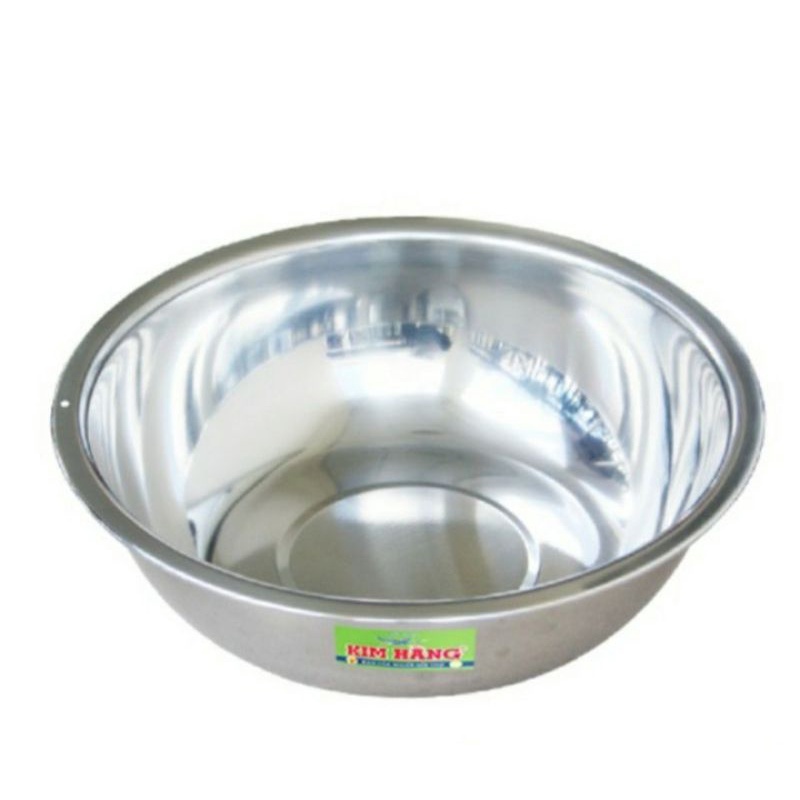[CHÍNH HÃNG] Thau inox cao cấp Kim Hằng size 16- 32cm | Shopee Việt Nam
