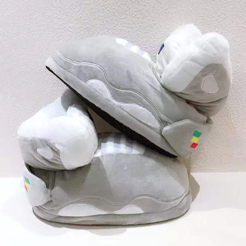 HÀNG SẴN) giày bông phát sáng dép bông đi trong nhà ĐẾ CAO SU hàng