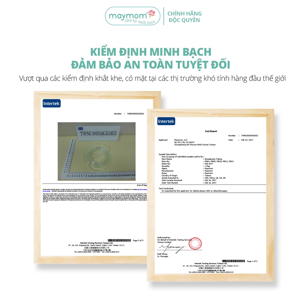 Mô tả Dây Hút Sữa Unimom Thương Hiệu Maymom, Không Chứa BPA, An Toàn 100%, Vệ Sinh Dễ Dàng - 10