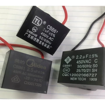 Tụ quạt treo tường,quạt trần điện cơ - Tụ quạt 1 uf đến 10 uf