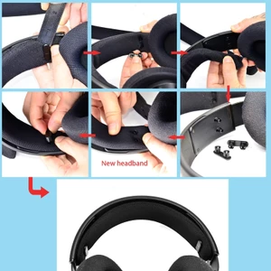 Miếng đệm đệm đầu tai nghe Niki cho miếng đệm đầu thay thế tai nghe SHP9500