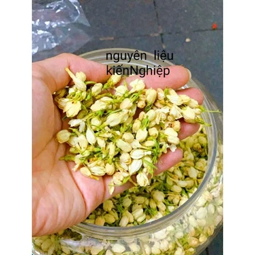[Hàng Cao Cấp] Trà hoa nhài (hoa lài) sấy lạnh, đẹp nguyên nụ, cải thiện tiêu hóa, giảm cân, làm đẹp da, chống lão hóa