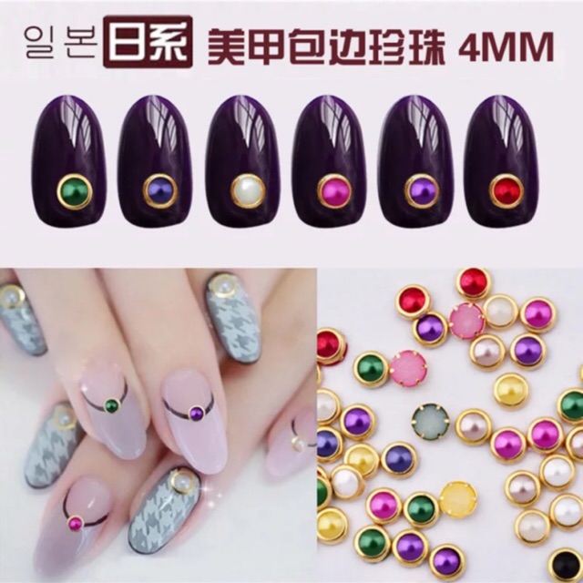 Khay đá trang trí dạng ngọc trai