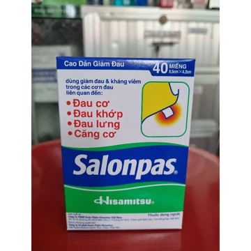 Cao Dán Salonpas ( Hộp 40 miếng)
