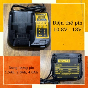 BỘ SẠC PIN 10.8V – 18V DeWALT DCB107-B1