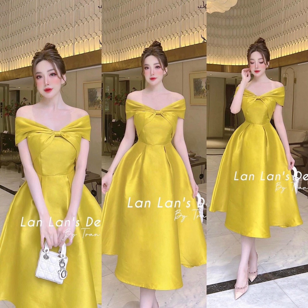váy màu vàng giá tốt Tháng 5, 2024 | Mua ngay | Shopee Việt Nam