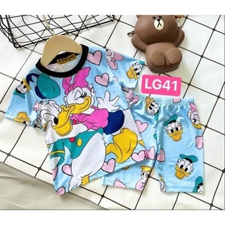 [7-11kg] Set lửng gái chất thun lạnh loại 1 mềm mịn mát họa tiết xinh