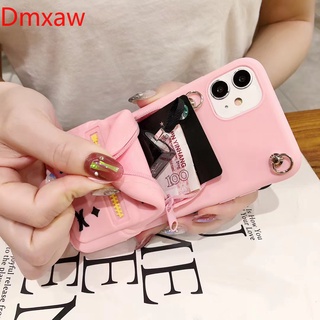Sang Trọng Ốp Điện Thoại Dạng Ví Đựng Tiền Xu Có Dây Đeo Cho oppo a79 5g reno 11 pro 10 pro a38 a18 a78 a58 4g a2 pro