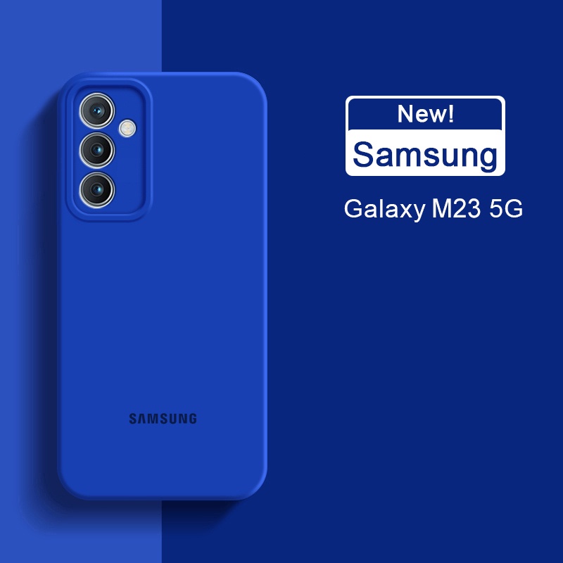 Ốp Điện Thoại Silicon Mềm Màu Kẹo Thời Trang Mới Cho Samsung Galaxy M23 M52 M33 M53 F23 5G M31 M21 M30S A04 4G M13 5G