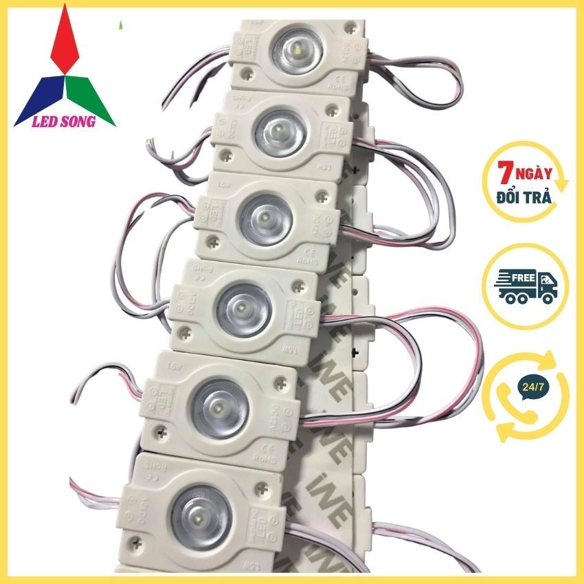 Led hắt 1 bóng lồi 12v siêu sáng dây 20 bóng | Shopee Việt Nam